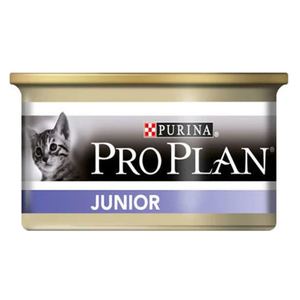 ProPlan - ProPlan Junior Tavuklu Yavru Kedi Konservesi 85 gr