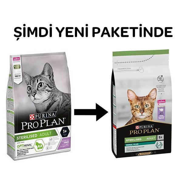 Pro Plan Sterilised Hindili Kısırlaştırılmış Yetişkin Kedi Maması 1,5 kg