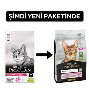 Pro Plan Delicate Kuzu Etli Seçici Yetişkin Kedi Maması 10 kg - Thumbnail