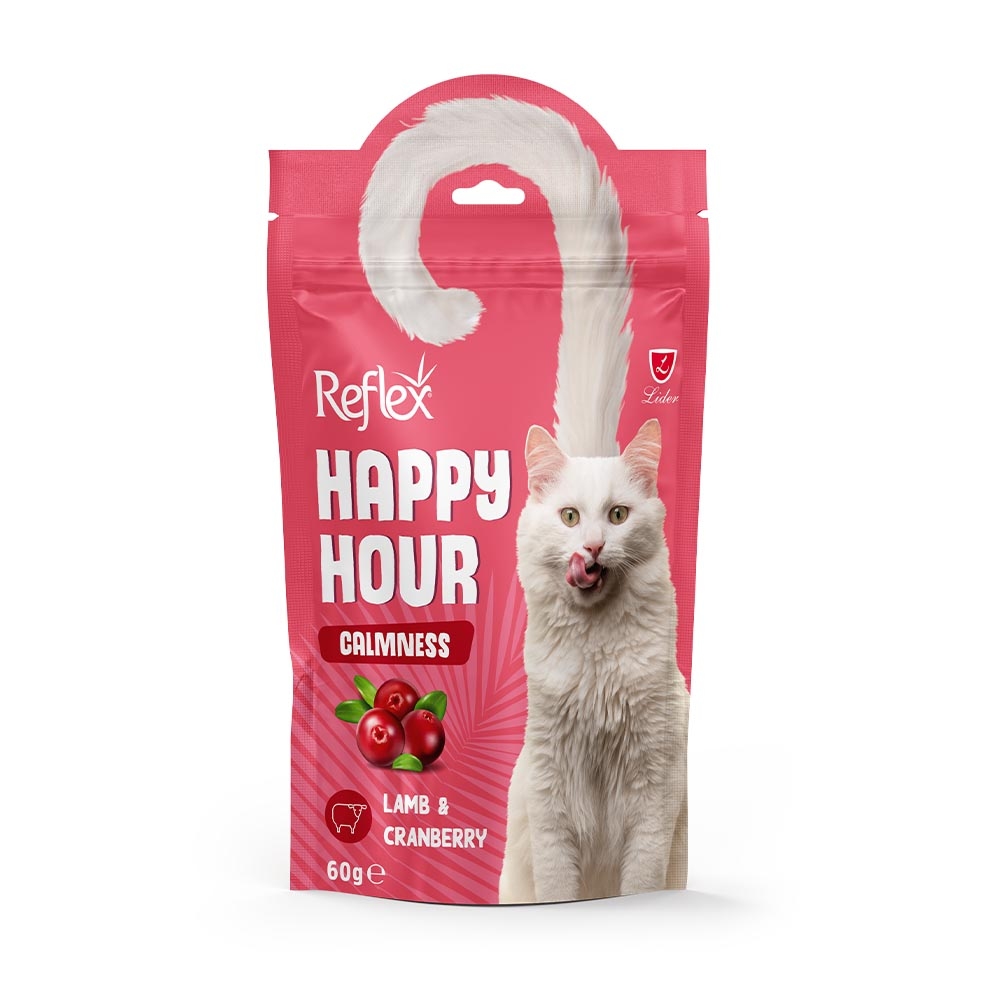 Reflex Happy Hour Sakinleşmeyi Destekleyici Kedi Ödül Maması 60gr