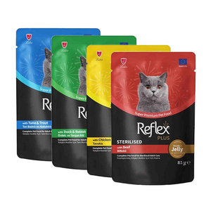 Reflex Karışık Soslu Kedi Yaş Maması Kedi Pouch 85 Gr X 24 Adet - Thumbnail