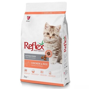 Reflex Tavuklu ve Pirinçli Yavru Kedi Maması 2 Kg