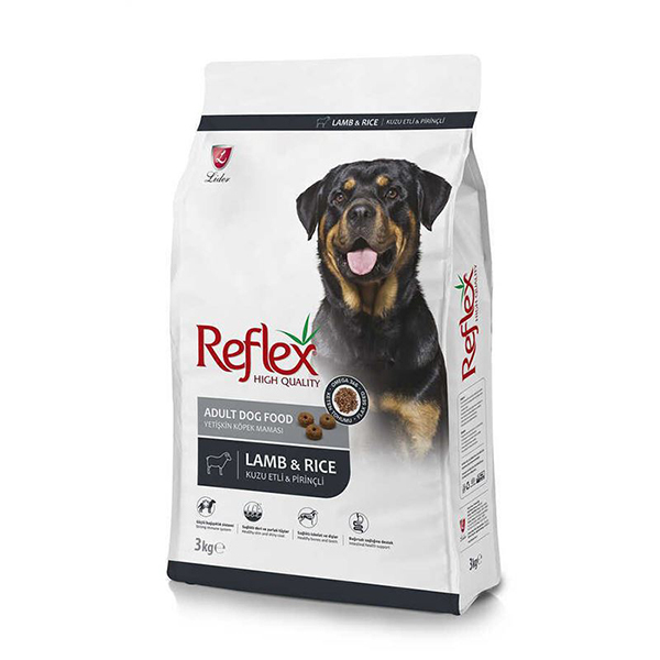 Reflex Kuzulu Pirinçli Köpek Maması 3 KG