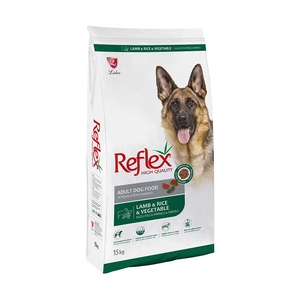 Reflex Kuzulu Pirinçli ve Sebzeli Köpek Maması 15 Kg - Thumbnail