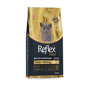 Reflex Plus Brıtısh Shorthaır Yavru Kedi Maması 1.5 Kg - Thumbnail