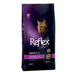 Reflex Plus Renkli Taneli Gourmet Kedi Maması 15 KG - Thumbnail