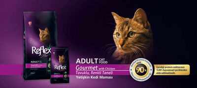 Reflex Plus Renkli Taneli Gourmet Kedi Maması 1,5 KG