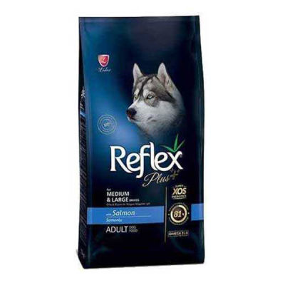 Reflex Plus Somon Balıklı Köpek Maması 15 KG