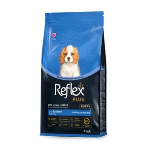Reflex Plus Somonlu Mini ve Küçük Irk Yavru Köpek Maması 3 Kg
