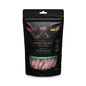 Reflex Snackies Natural Brokolili Ördek Göğsü Tahılsız Köpek Ödül Çubuğu 170gr - Thumbnail