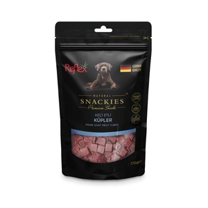 Reflex Snackies Natural Keçi Etli Küp Tahılsız Köpek Ödül Maması 170gr - Thumbnail