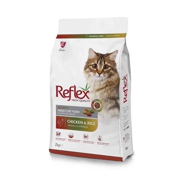 Reflex Tavuklu ve Pirinçli Gourmet Yetişkin Kedi Maması 15 Kg