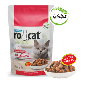 Ro-Cat Kuzulu Yetişkin Yaş Kedi Maması 85 Gr - Thumbnail