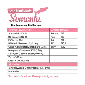 Ro-Cat Somonlu Kısırlaştırılmış Yaş Kedi Maması 85 Gr - Thumbnail