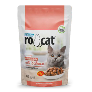 Ro-Cat Somonlu Yetişkin Yaş Kedi Maması 85 Gr - Thumbnail