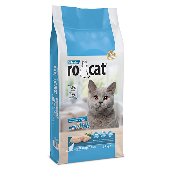 Ro-Cat Sterilised Somonlu Kısırlaştırılmış Kedi Maması 15 Kg