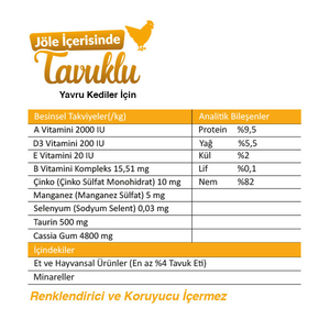 Ro-Cat Tavuklu Yavru Yaş Kedi Maması 85 Gr - Thumbnail