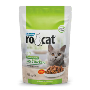 Ro-Cat Tavuklu Yetişkin Yaş Kedi Maması 85 Gr - Thumbnail