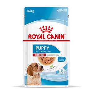 Royal Canin Medium Puppy Yaş Yavru Köpek Maması 140 gr - Thumbnail