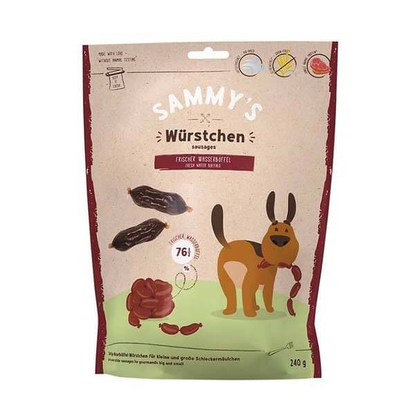 Bosch Sammy's Sausages Manda Etli Yumuşak Sosis Köpek Ödülü 240 gr