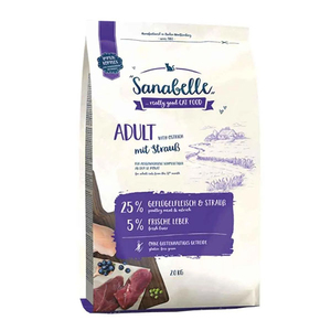 Sanabelle Adult Deve Kuşu Etli Kedi Maması 10 kg - Thumbnail