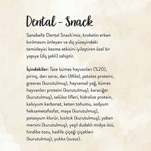 Sanabelle Dental Kedi Ödül Maması 20 GR - Thumbnail