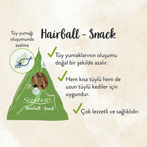 Sanabelle Hairball Kedi Ödül Maması 20 GR - Thumbnail