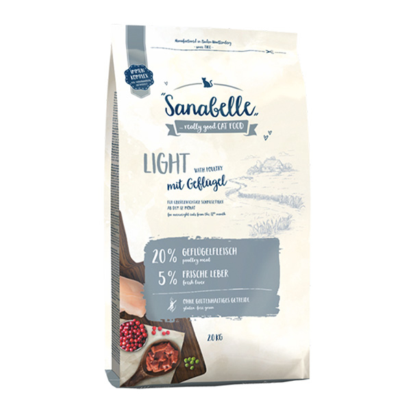 Sanabelle Light Kümes Hayvanlı Kedi Maması 2 kg