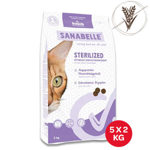 Sanabelle Tahılsız Kısırlaştırılmış Kedi Maması 10 kg