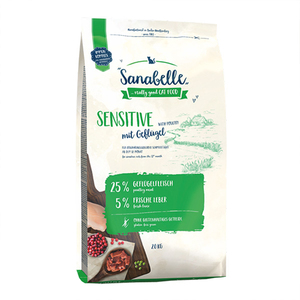 Sanabelle Sensitive Tavuklu Kedi Maması 2 KG - Thumbnail