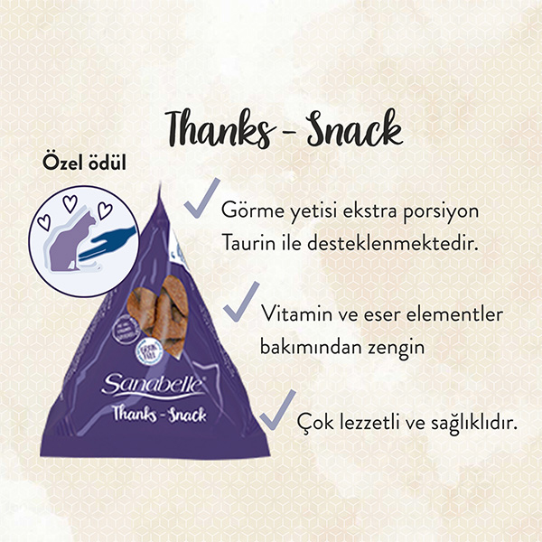 Sanabelle Thanks Kedi Ödül Maması 20 GR