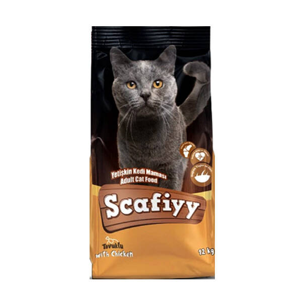 Scafiyy Tavuklu Yetişkin Kedi Maması 12 kg