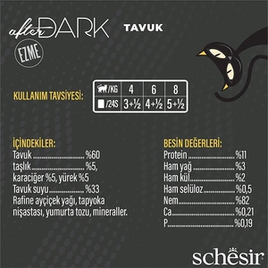 Schesir After Dark Tavuk Etli Pate Tahılsız Yaş Kedi Maması 80 Gr - Thumbnail