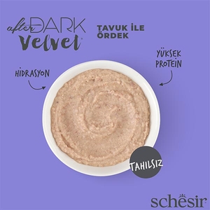 Schesir After Dark Tavuk ve Ördek Etli Pouch Yaş Kedi Maması 80 Gr - Thumbnail