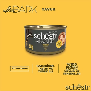 Schesir After Dark Tavuklu Yaş Kedi Maması 80 Gr - Thumbnail