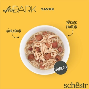 Schesir After Dark Tavuklu Yaş Kedi Maması 80 Gr - Thumbnail