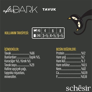 Schesir After Dark Tavuklu Yaş Kedi Maması 80 Gr - Thumbnail