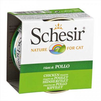 Schesir Tavuk Filetolu Yaş Kedi Maması 85 GR - 1