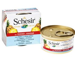 Schesir Ton Balıklı ve Ananaslı Kedi Konservesi 75 GR