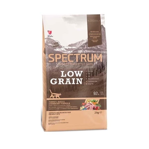 SPECTRUM DÜŞÜK TAHILLI SOMON & HAMSİ KISIRLAŞTIRILMIŞ YETİŞKİN KEDİ 2 KG+600GR