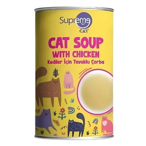 Supreme - Supreme Cat Tavuklu Kedi Ödül Çorbası - 135 ml - Lezzetli ve Besleyici