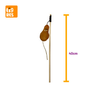 Tigres Venator Catnipli Bıyıklı Fare Şeklinde Kedi Oltası - 2