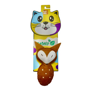 Tigres Venator Catnipli Tilki Şeklinde Kedi Oyuncağı - 2