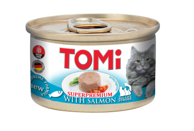 Tomi Somonlu Kedi Konservesi 85 Gr