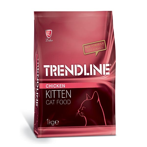 TRENDLİNE KEDİ MAMASI KİTTEN CHICKEN 1 KG