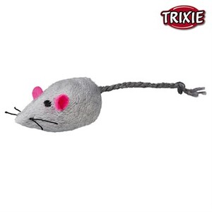 Trixie Kedi Oyuncağı, Kedi Otlu Peluş Fare 5cm - Thumbnail