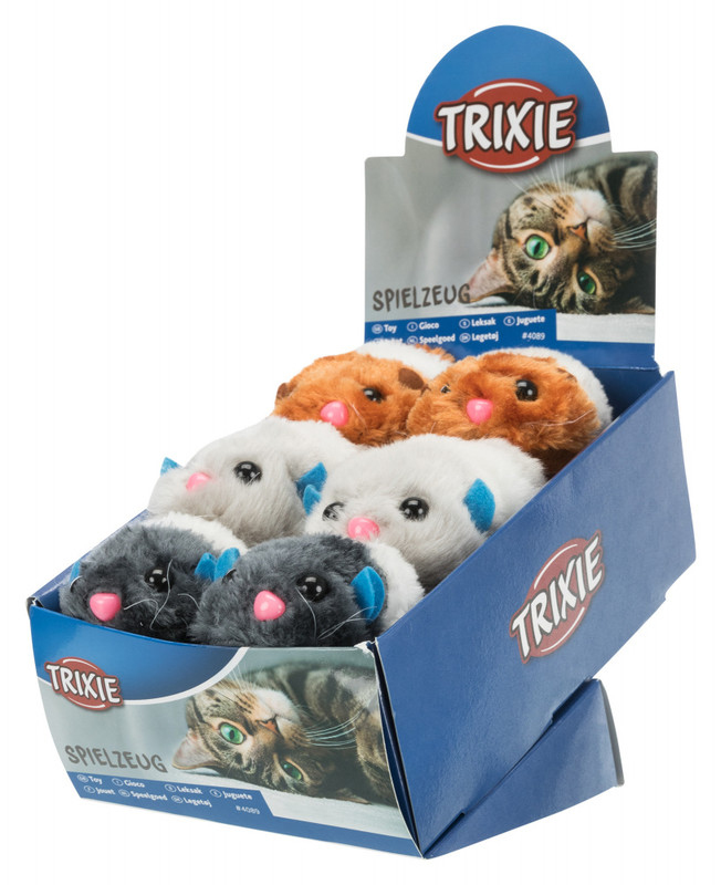 Trixie Kedi Peluş Oyuncağı, 7-10cm