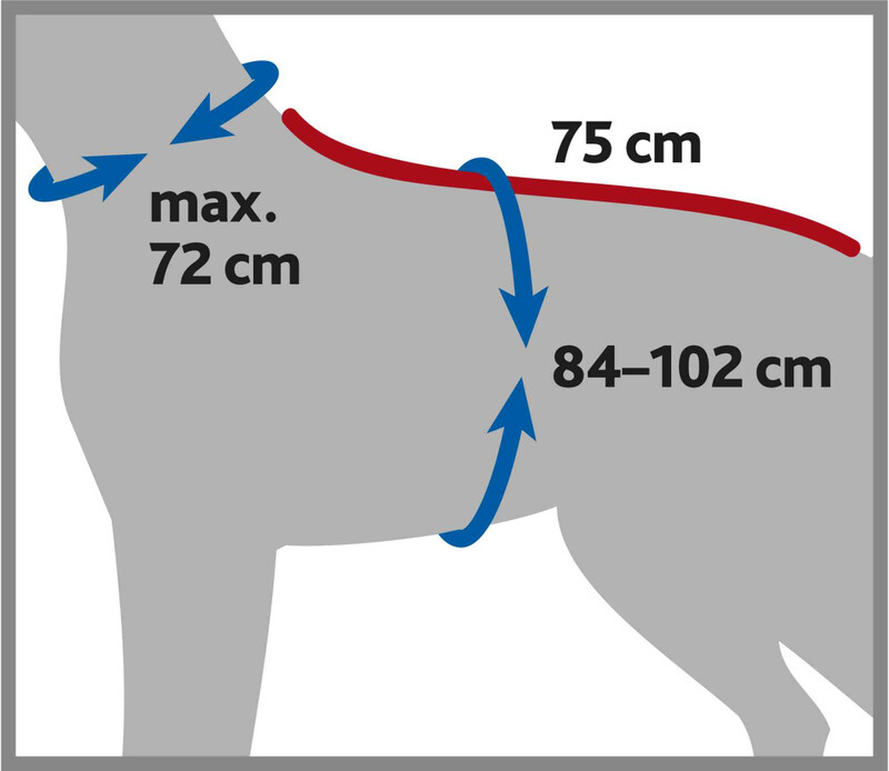 Trixie Köpek Havlu Bornoz XL 70cm Gri