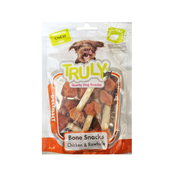 Truly Tavuklu Halter Şekilli Köpek Ödülü 90 Gr