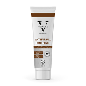 Vetcure Anti Hairball Kedi Tüy Yumağı Önleyici Malt Paste 100 gr - Thumbnail